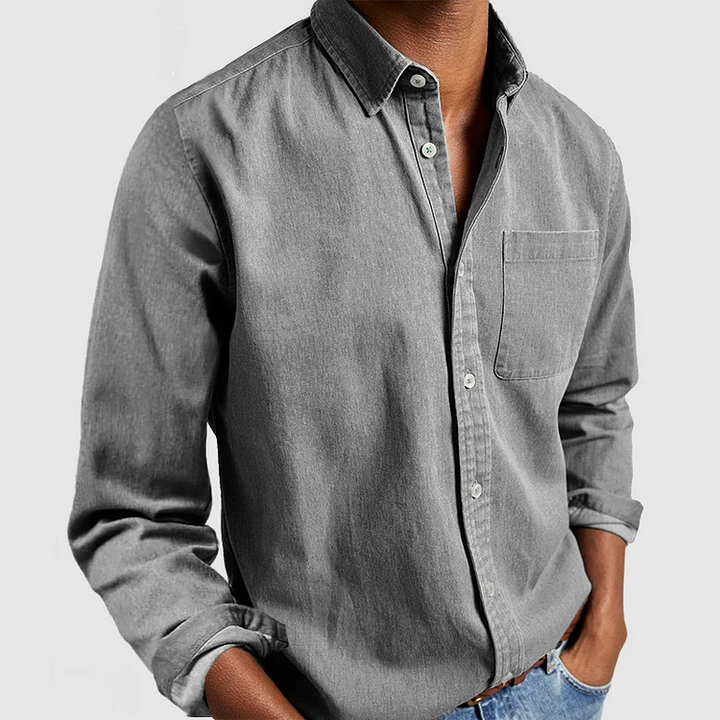 Linen Shirt With Long Sleeves