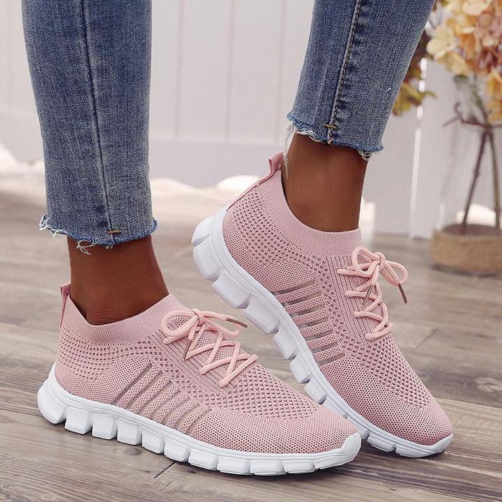 Letvægts Net Sneakers Til Dame