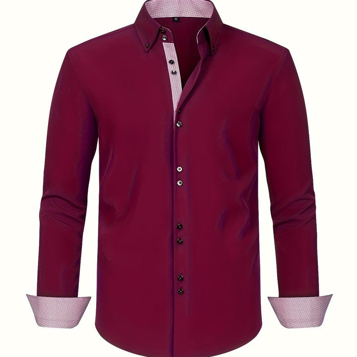 Men's Shirt With Long Sleeves