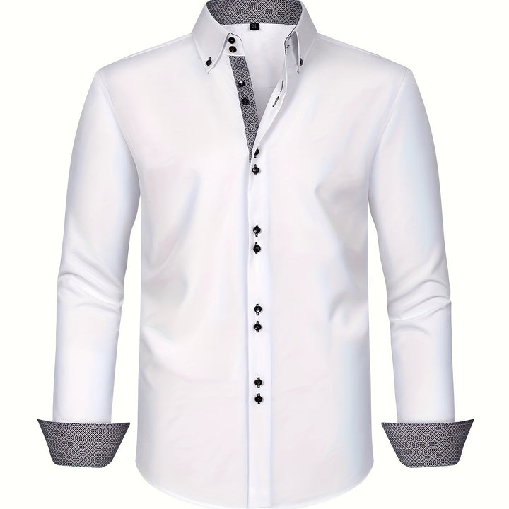 Men's Shirt With Long Sleeves