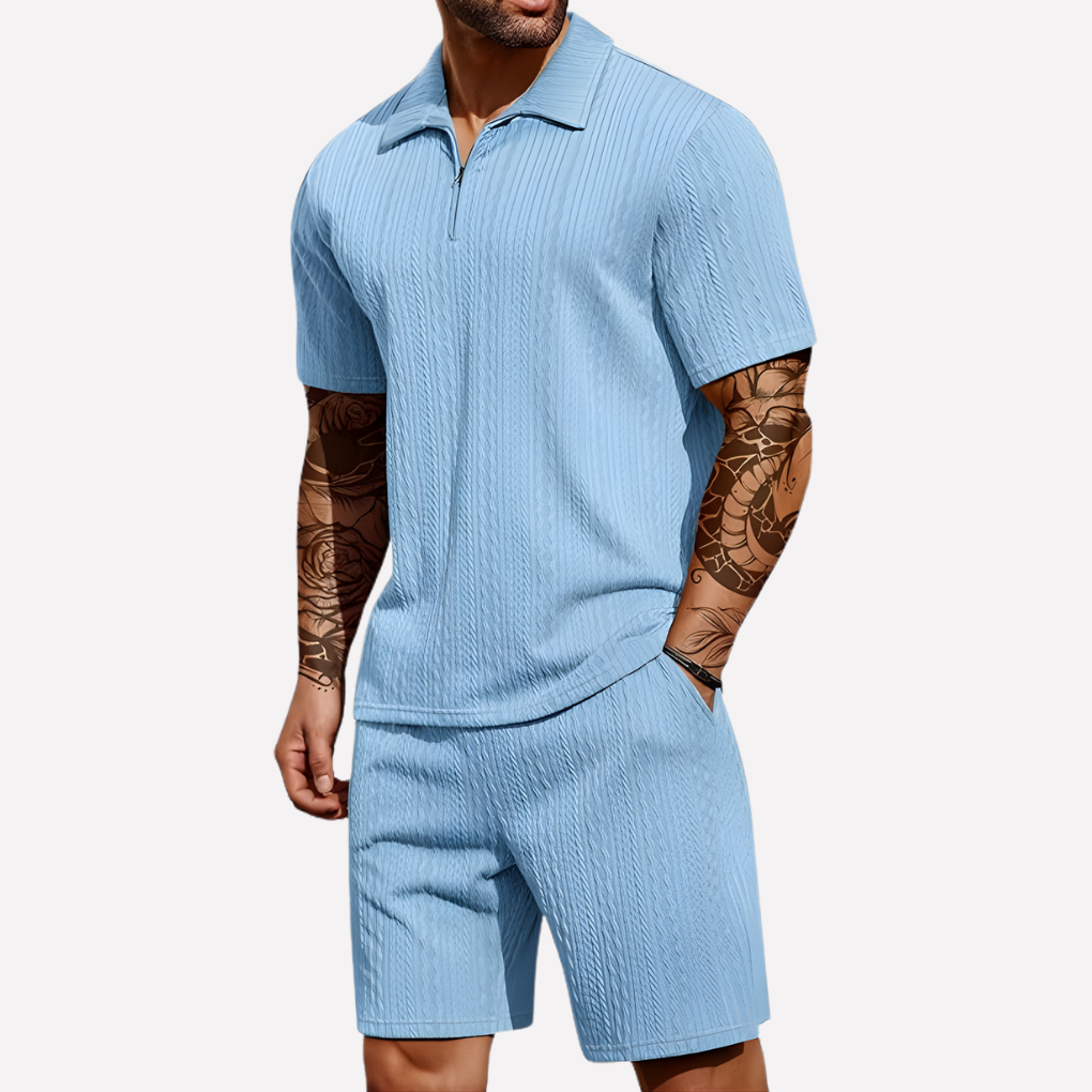 Casual two-piece set for men