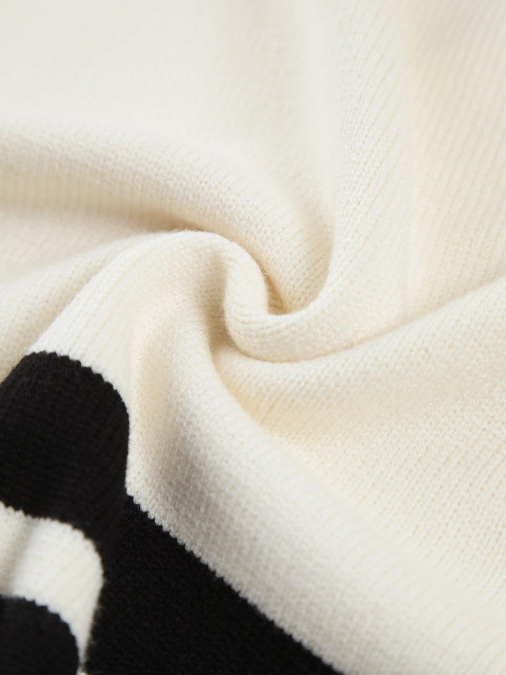 Striped Turtleneck Sweater for Women