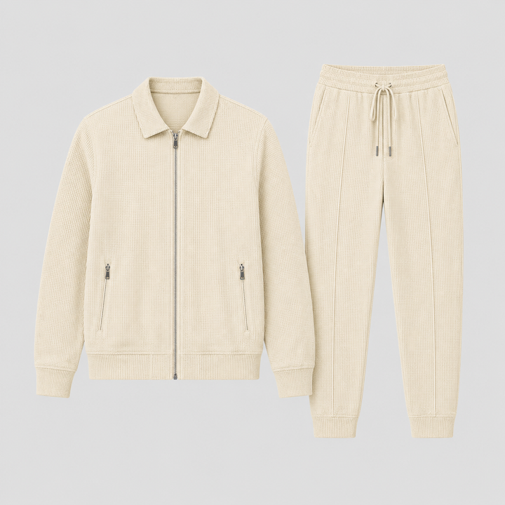 Modern Tracksuit with Matching Top and Pants for Men