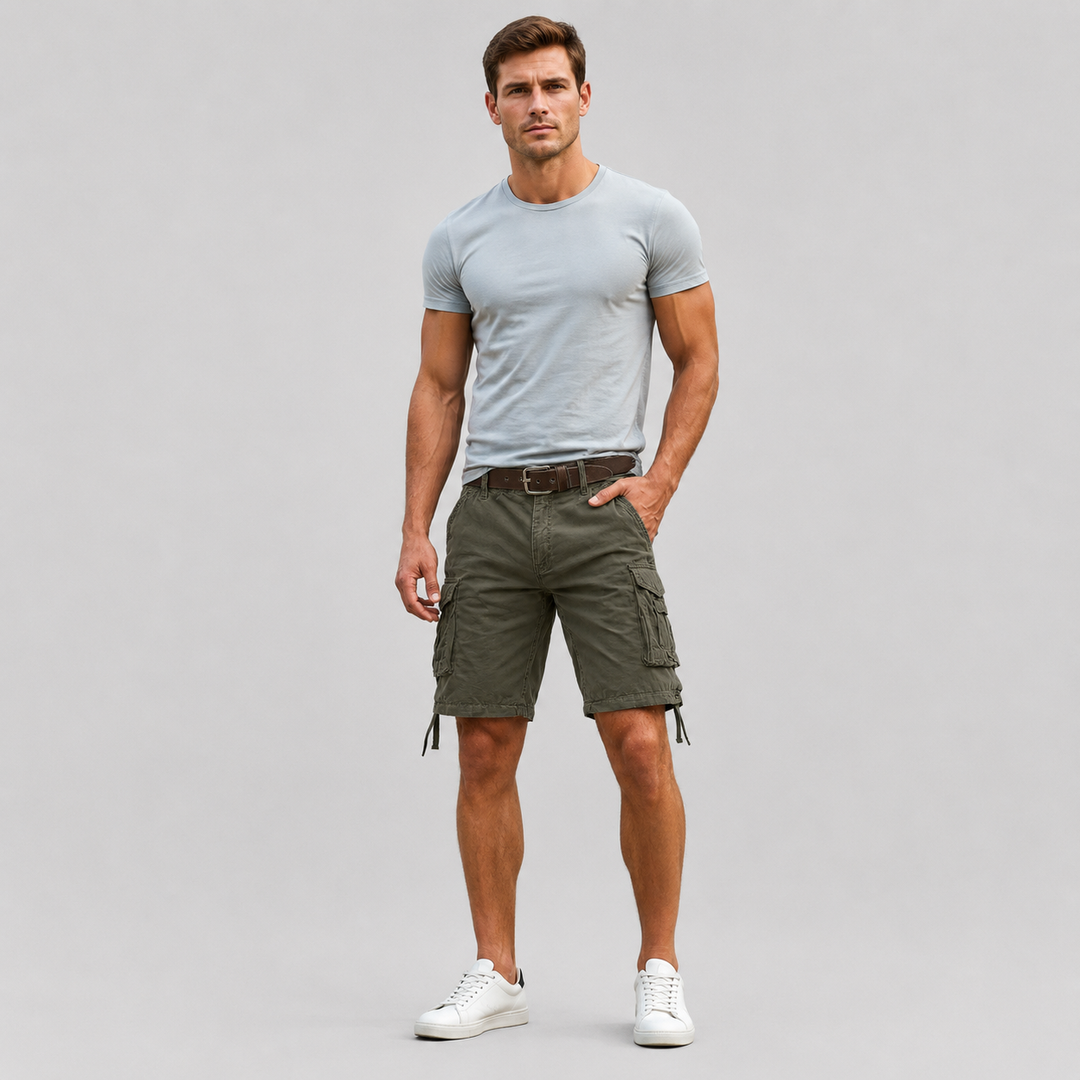 Casual cargoshorts til mænd