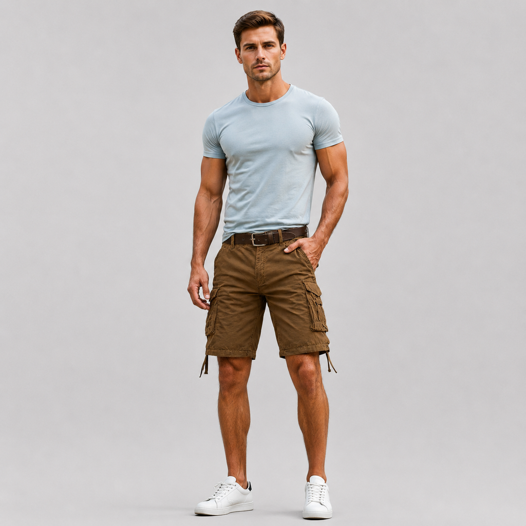 Casual cargoshorts til mænd