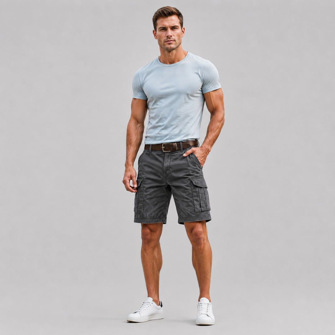 Casual cargoshorts til mænd