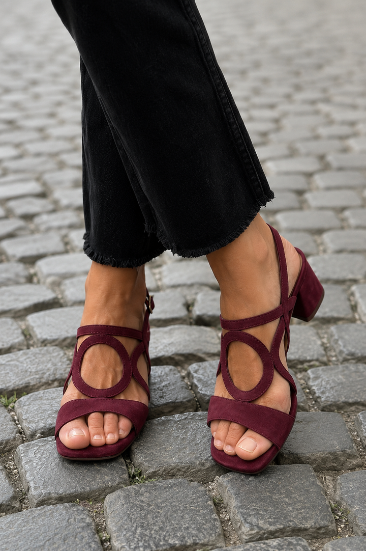 Colorful sandals for women