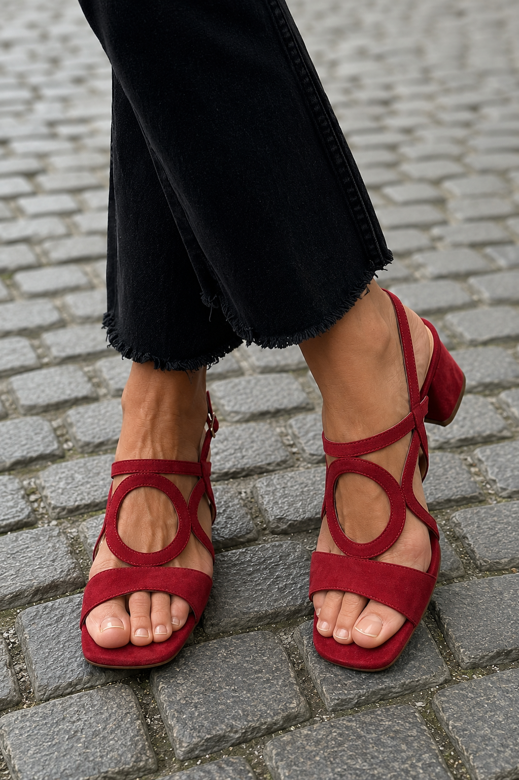 Colorful sandals for women