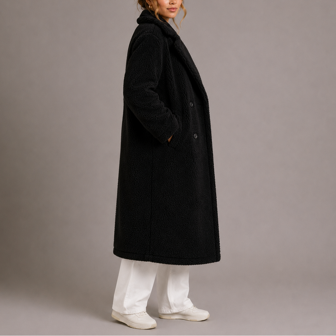 Lang Teddy Frakke Dame