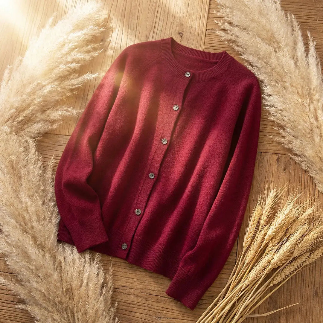 Classic Long-Sleeve Cardigan for Women