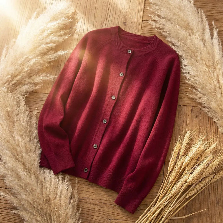 Classic Long-Sleeve Cardigan for Women