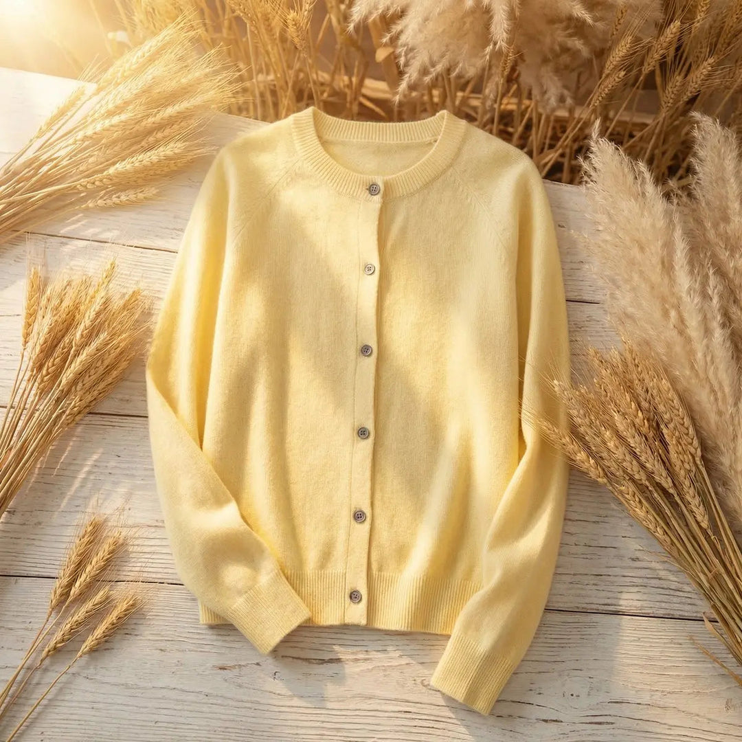 Classic Long-Sleeve Cardigan for Women