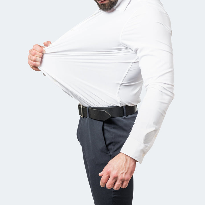 Men’s shirt with a pointed collar