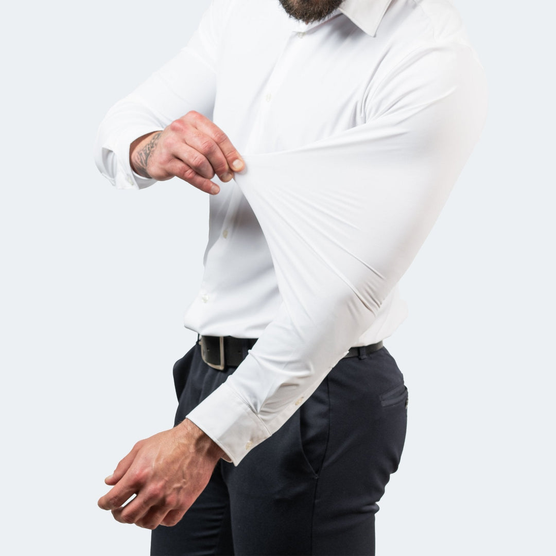 Men’s shirt with a pointed collar