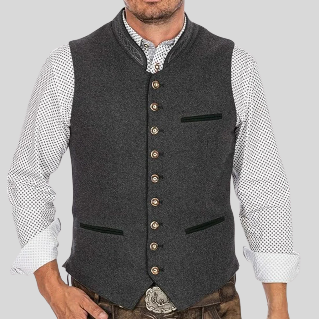 Traditionel vest til mænd