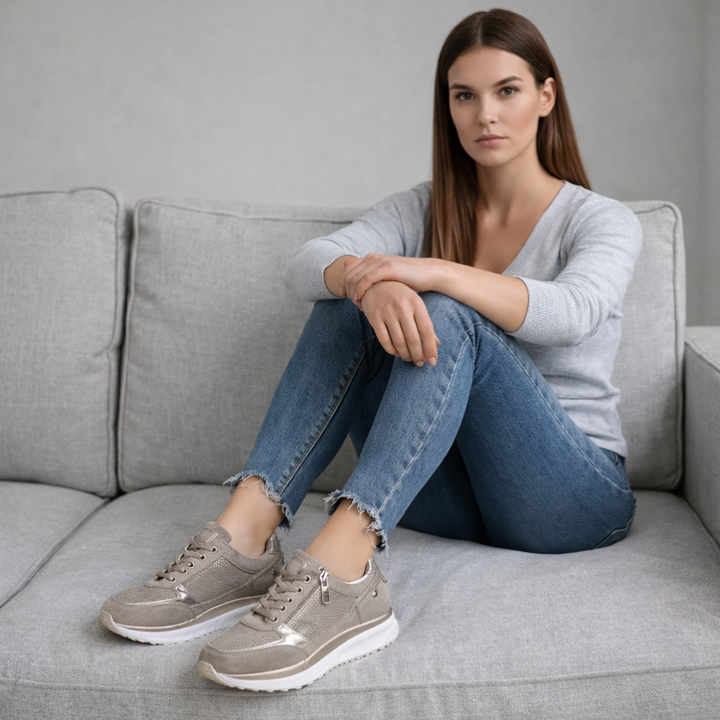 Letvægts Fritidssneakers Til Dame