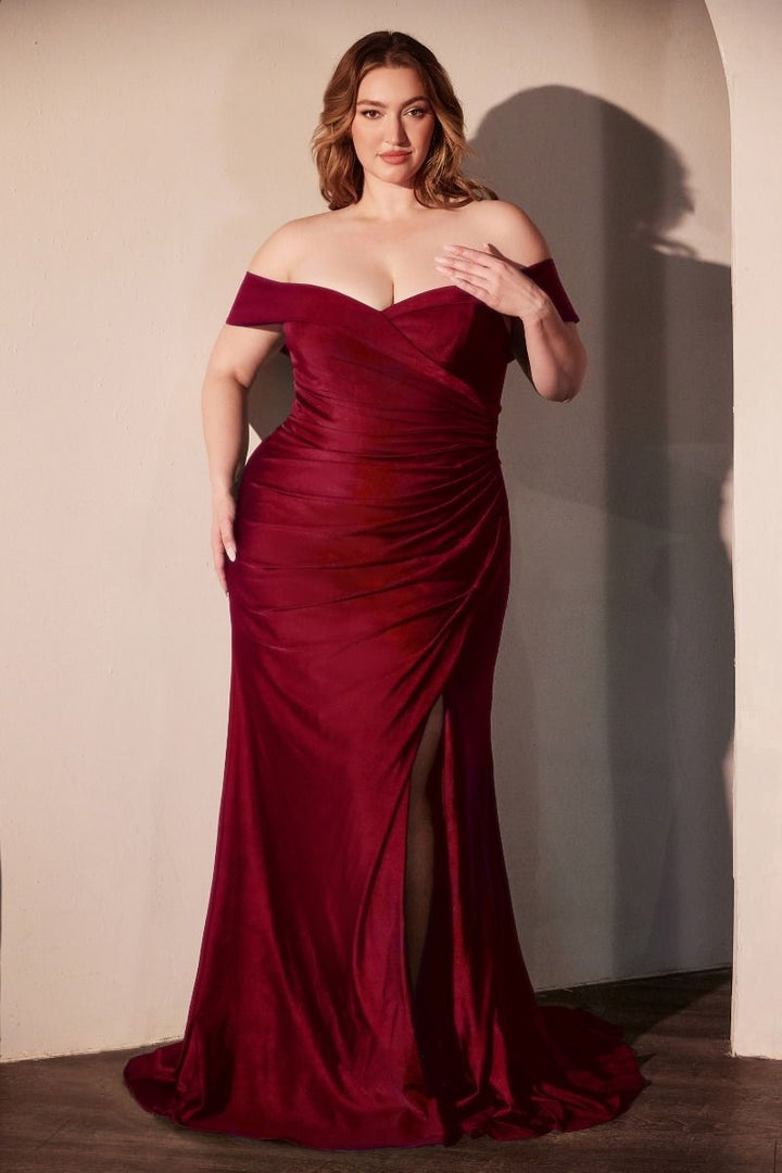 Figure-Hugging Off-the-Shoulder Dress for Women