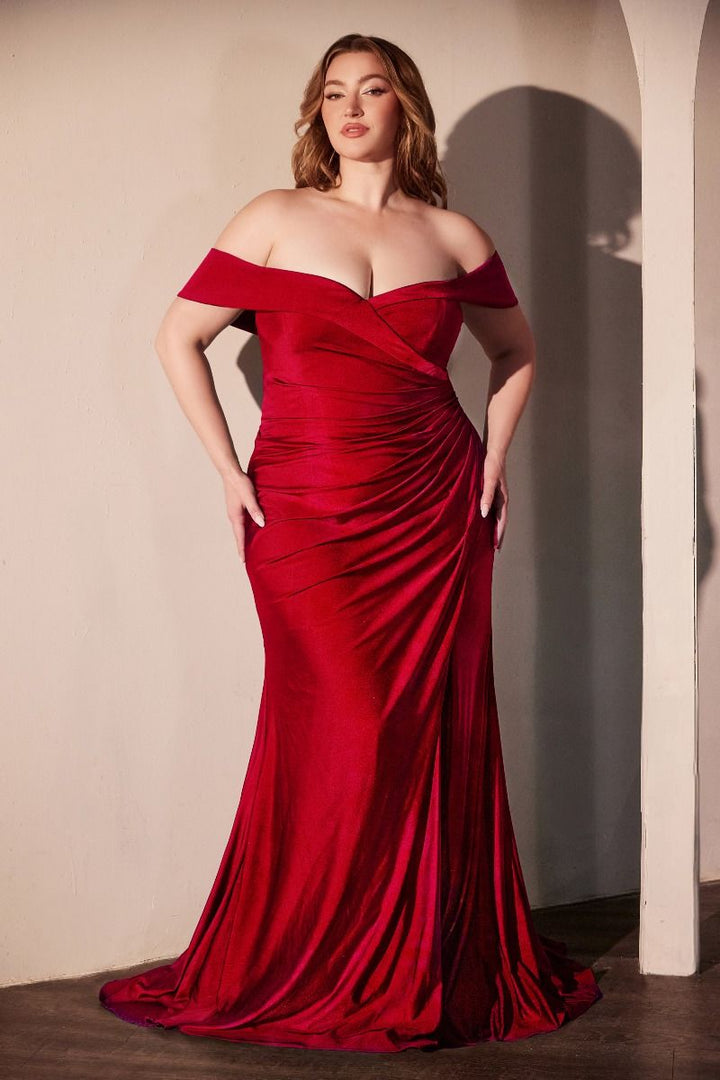 Figure-Hugging Off-the-Shoulder Dress for Women