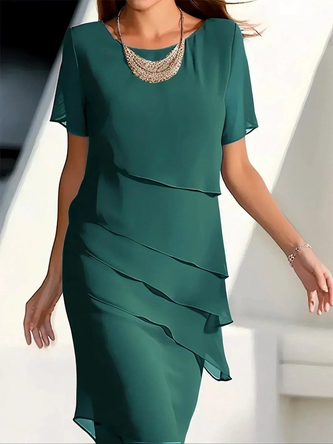 Short-Sleeve Dress for Women