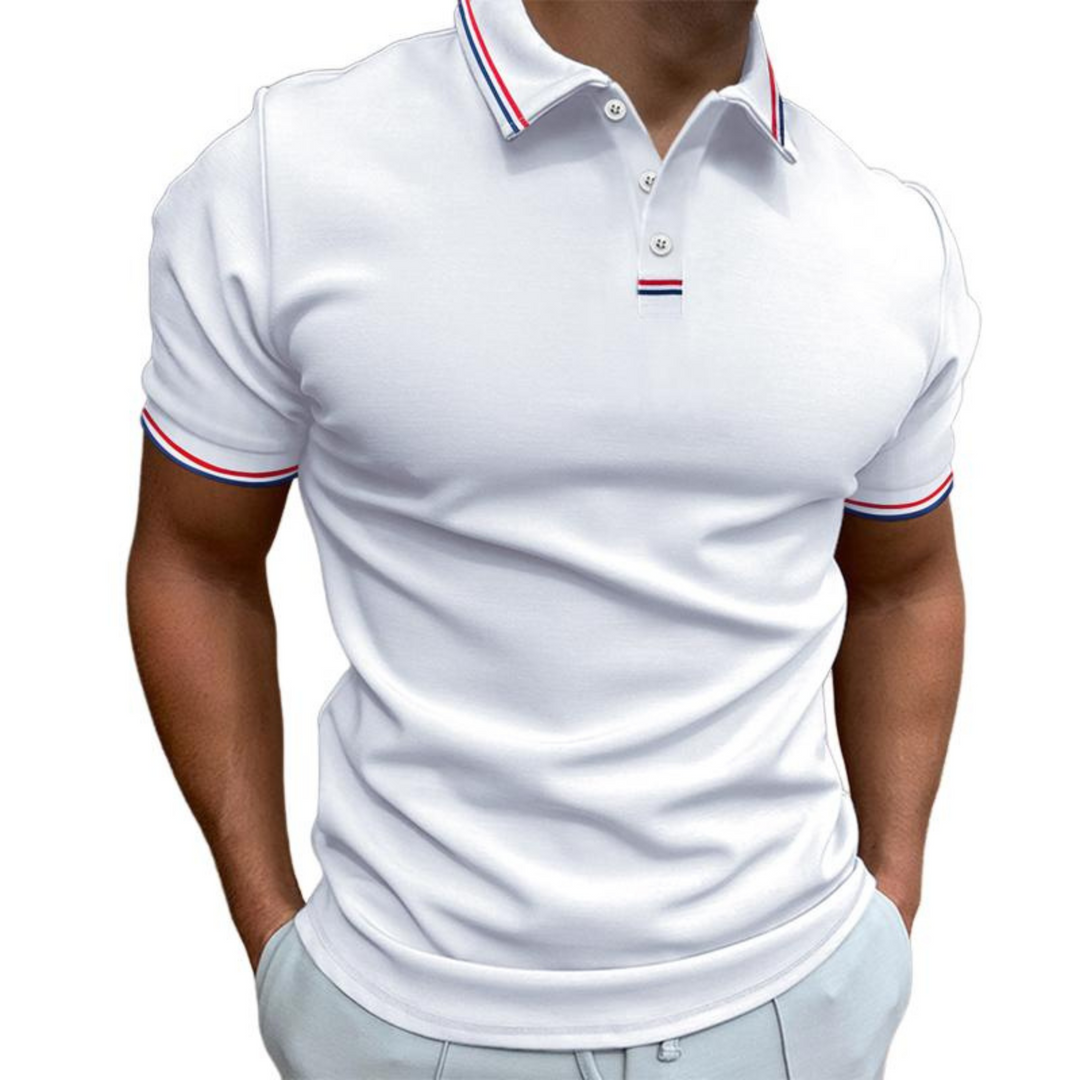 Short-Sleeved Polo Shirt for Men