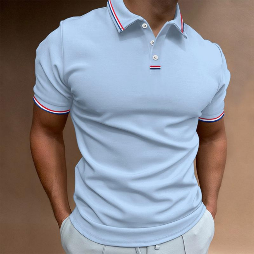 Short-Sleeved Polo Shirt for Men