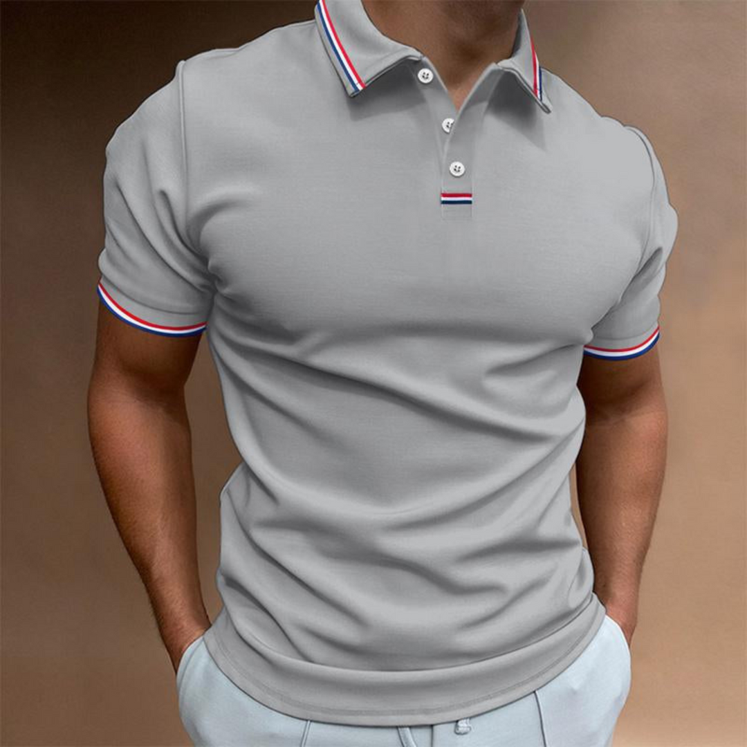 Short-Sleeved Polo Shirt for Men