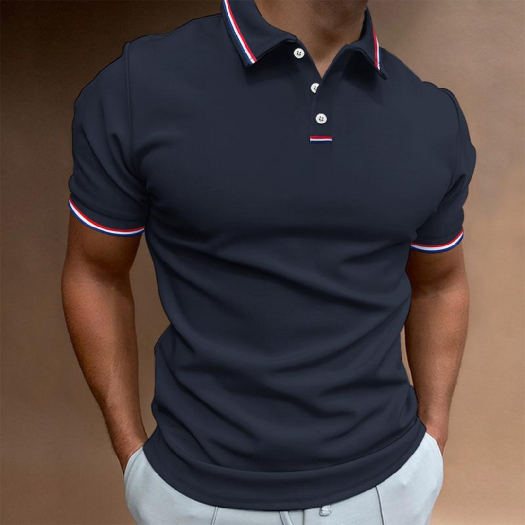 Short-Sleeved Polo Shirt for Men