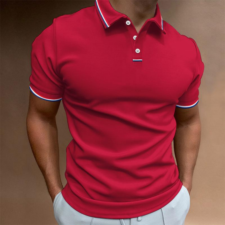 Short-Sleeved Polo Shirt for Men