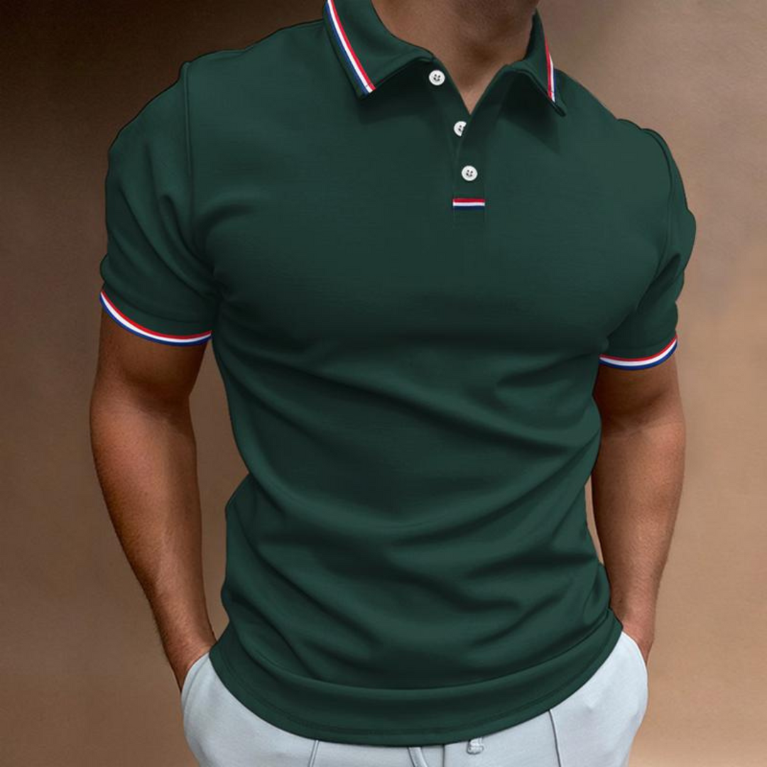 Short-Sleeved Polo Shirt for Men