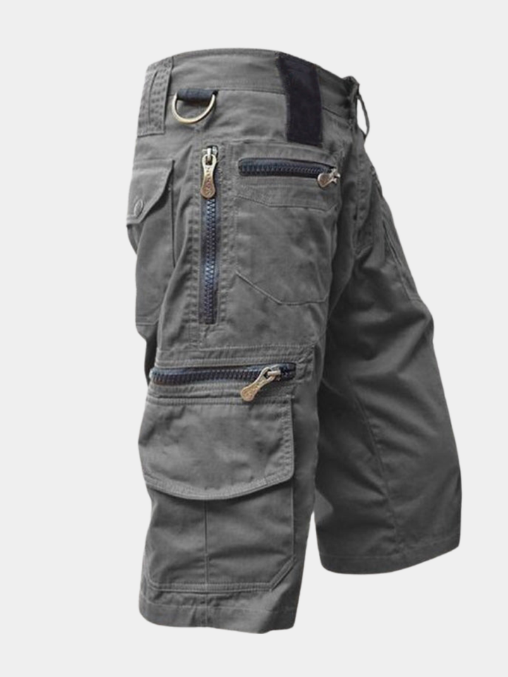 Practical cargo shorts for men