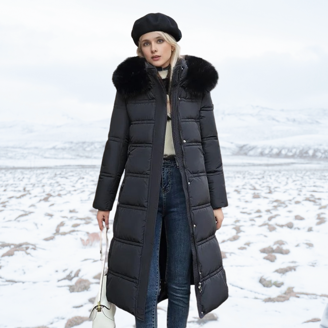 Designer vinterparka til kvinder