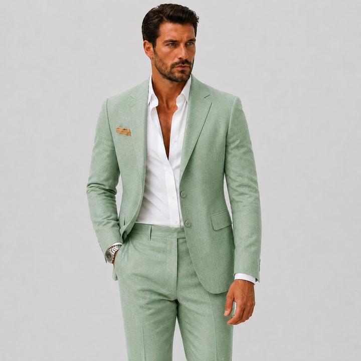 Åndbart jakkesæt til mænd