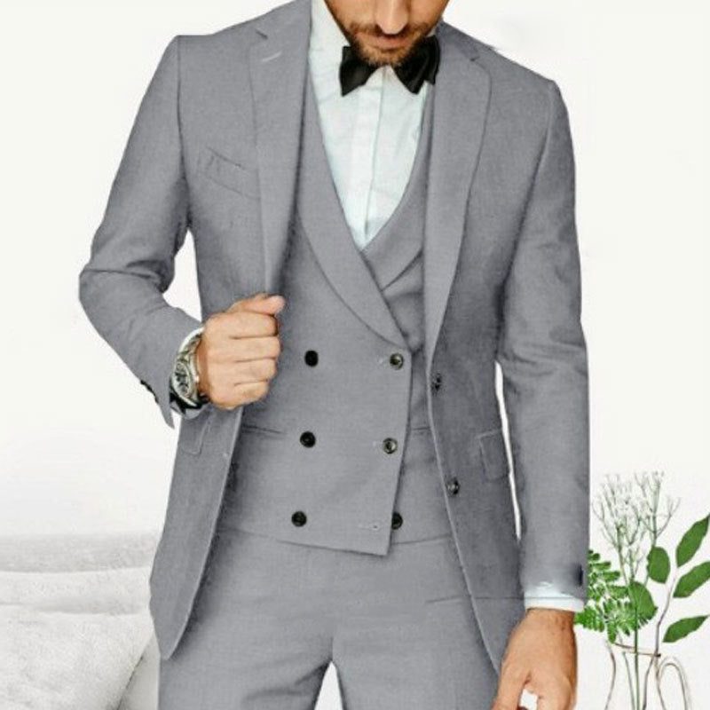 Three-piece suit for men