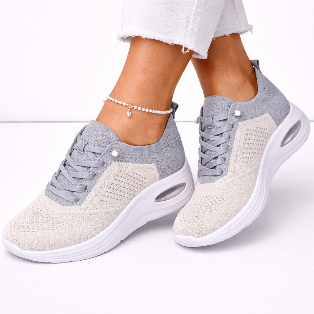 Letvægts Sneakers Med Snørebånd