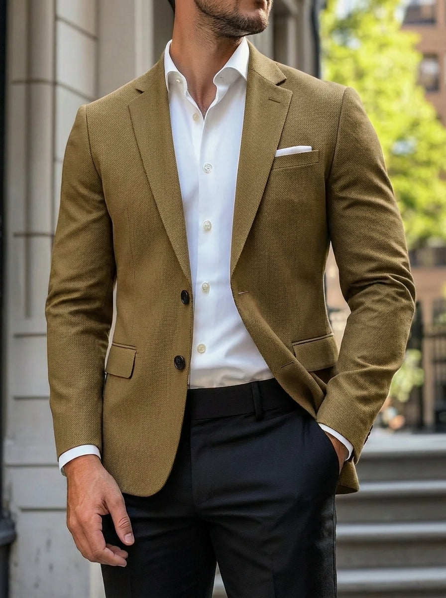 Single-Breasted Jacket for Men