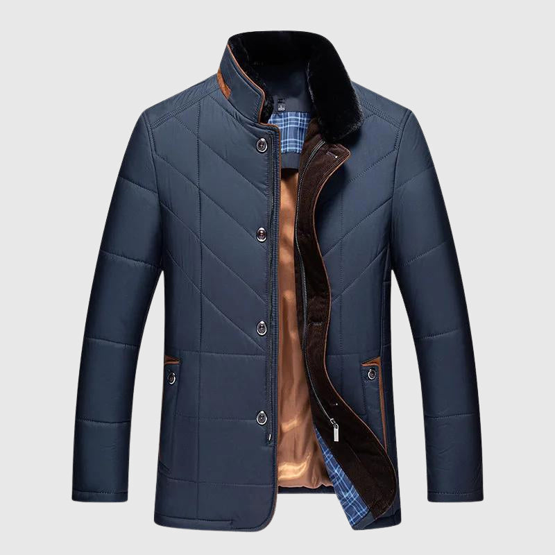 Warm winter jacket for men