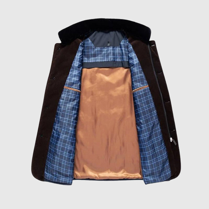 Warm winter jacket for men