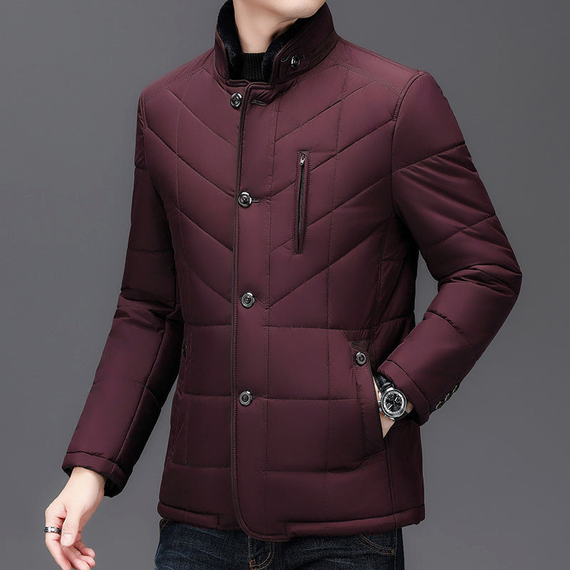 Warm winter jacket for men