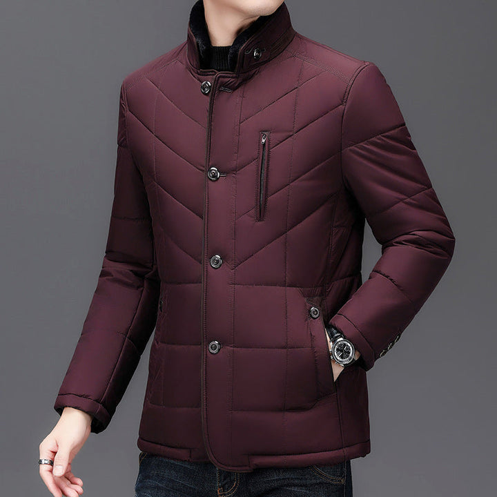 Warm winter jacket for men