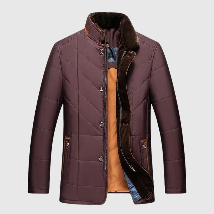 Warm winter jacket for men