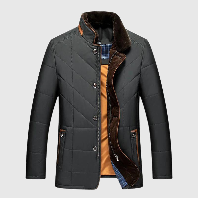 Warm winter jacket for men