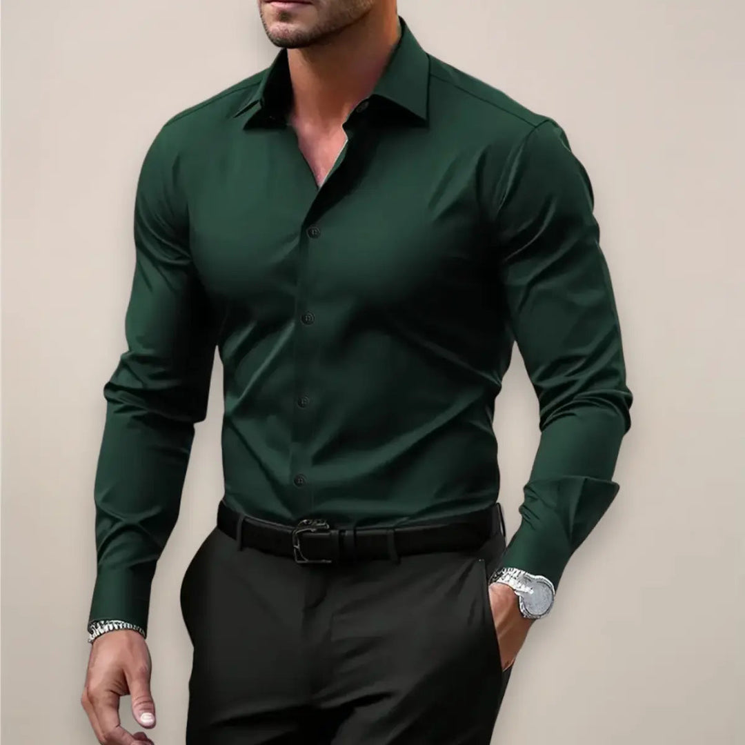 Men's Long-Sleeve Formal Shirt