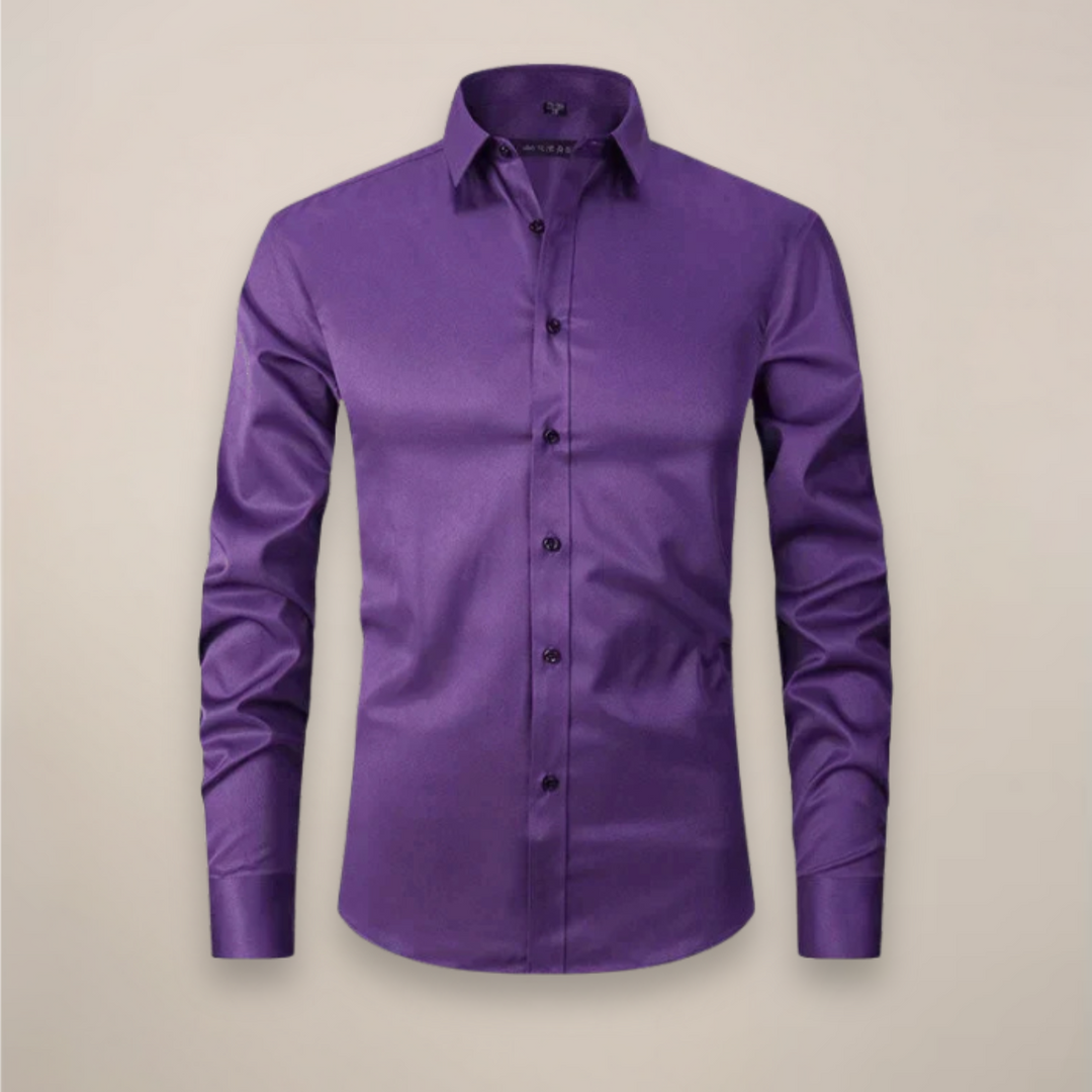 Vintage Long-Sleeve Shirt for Men