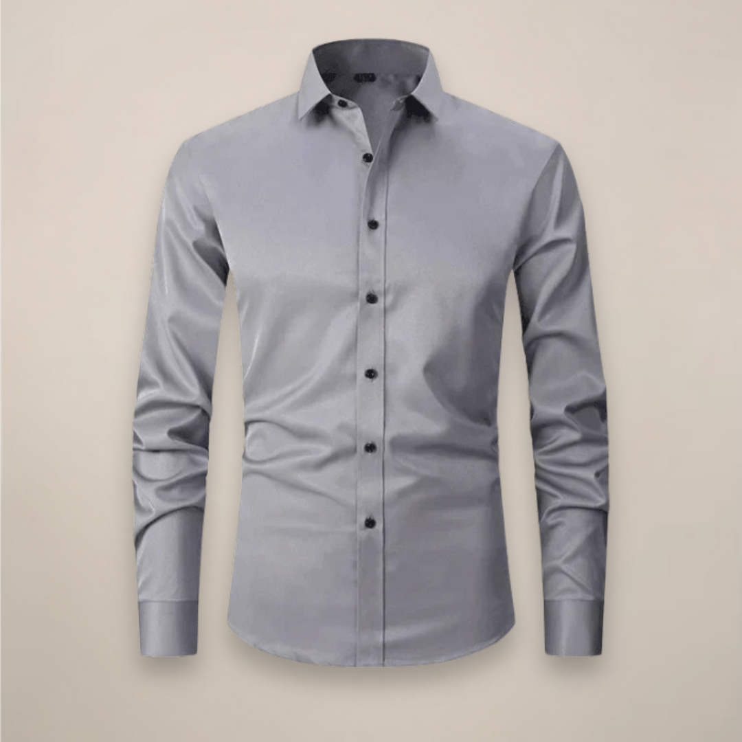 Vintage Long-Sleeve Shirt for Men