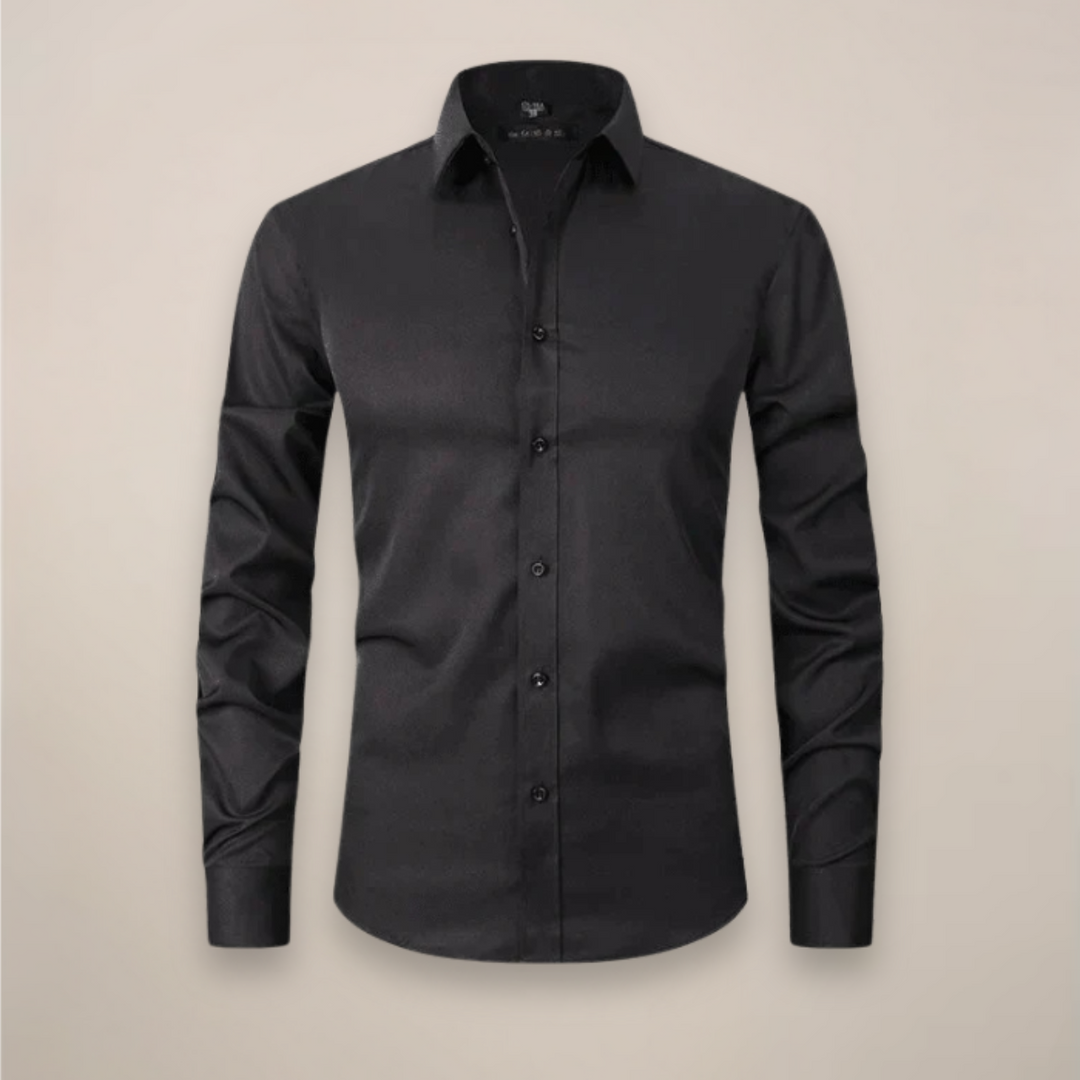 Vintage Long-Sleeve Shirt for Men