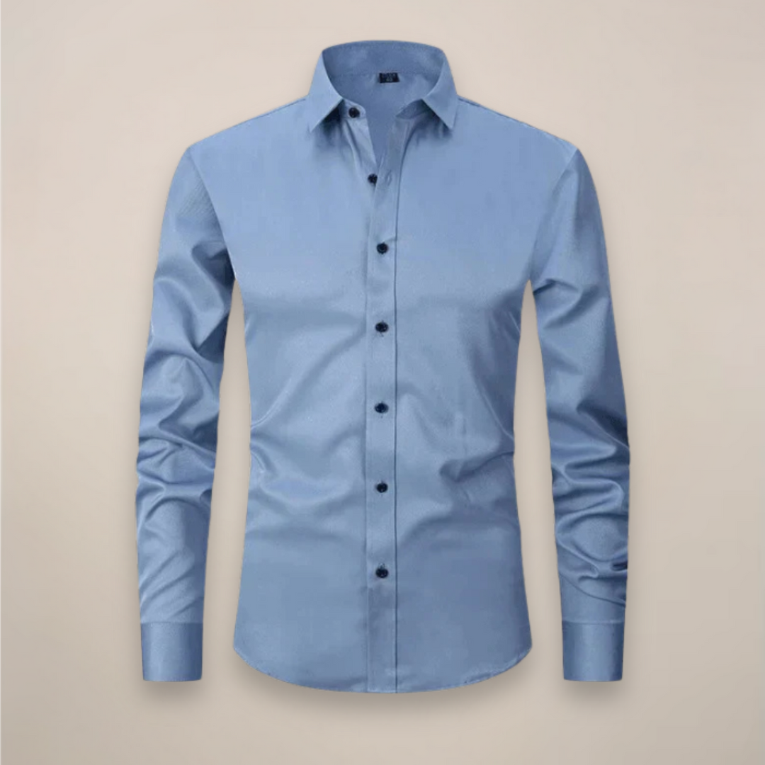 Vintage Long-Sleeve Shirt for Men