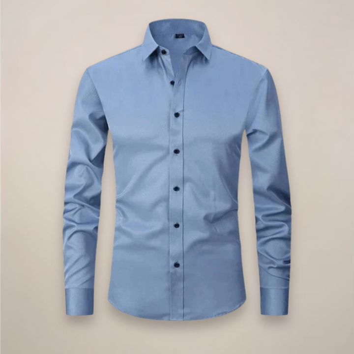 Vintage Long-Sleeve Shirt for Men