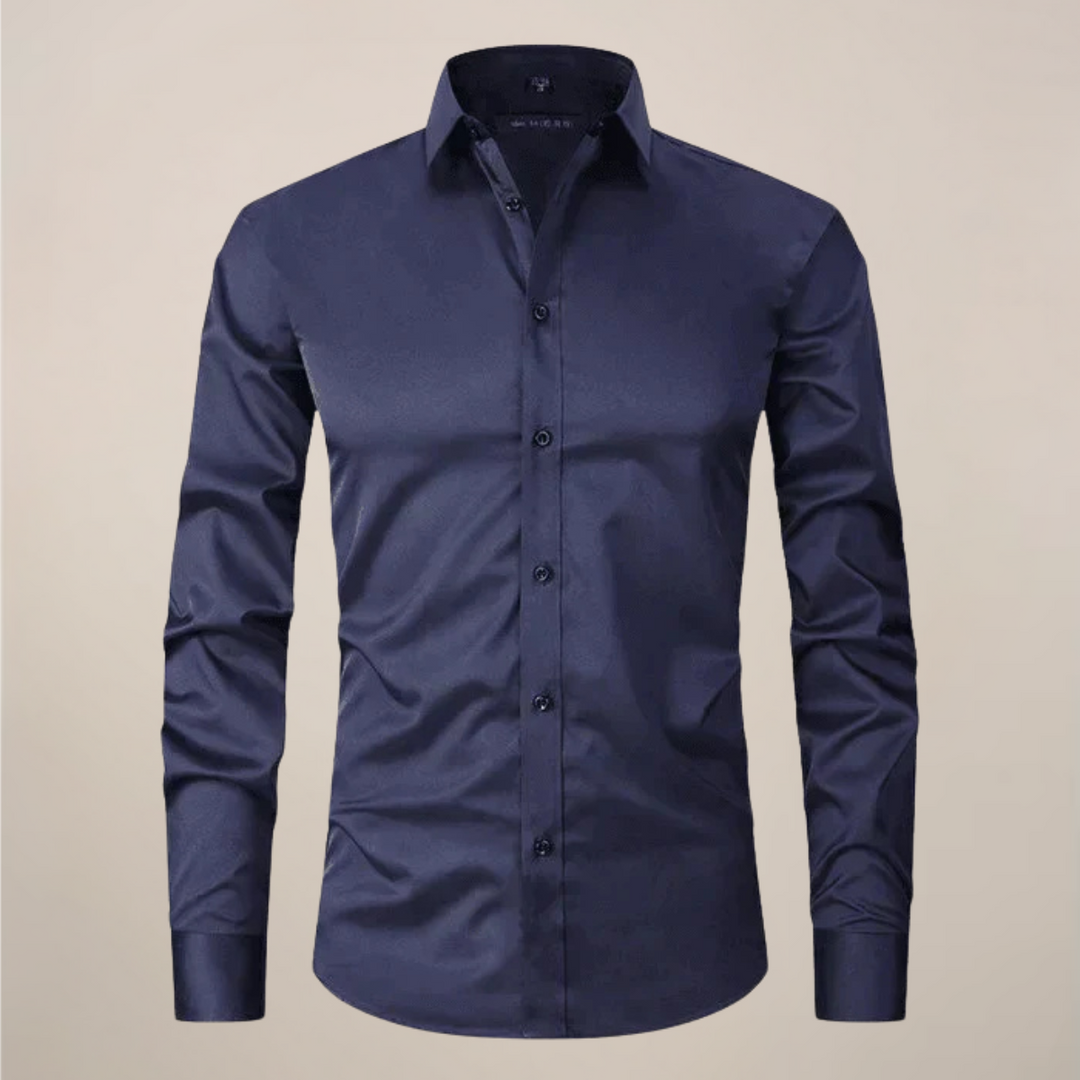 Vintage Long-Sleeve Shirt for Men