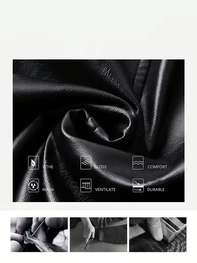 Slim-Fit Men's Long-Sleeve Bomber Jacket