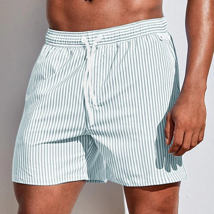 Striped Board Shorts for Men